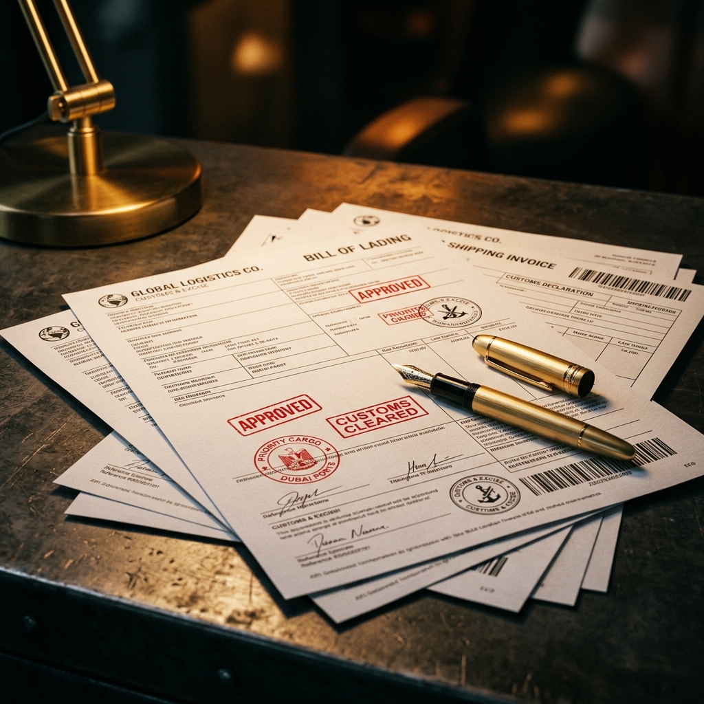 Customs clearance documents