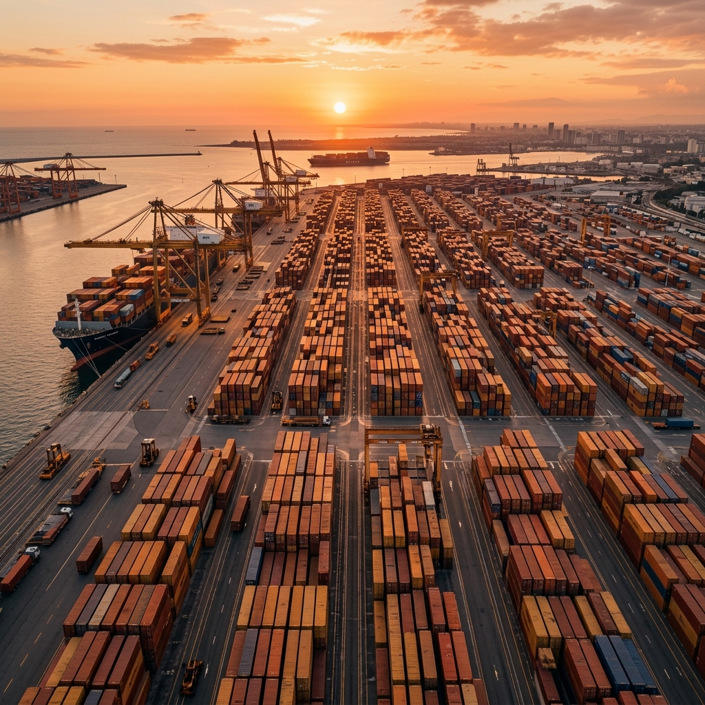 Container port operations